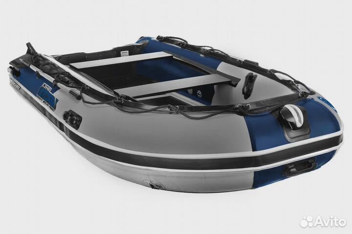 Лодка пвх Stormline Adventure Standard 380 синяя