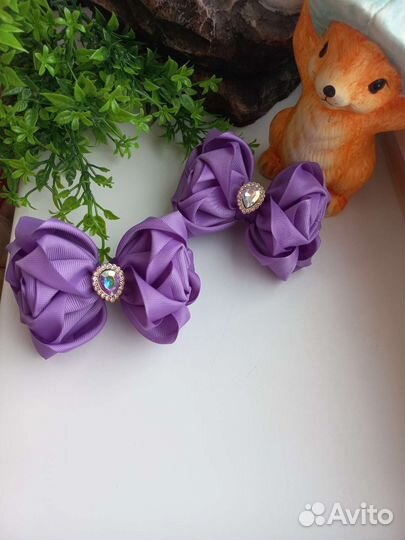 Бантики для девочек ручной работы