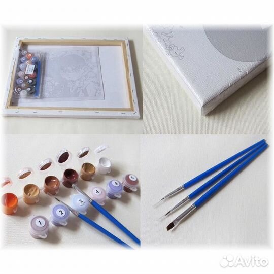 Картина по номерам 40*50. ZX 20439 Эйнштейн