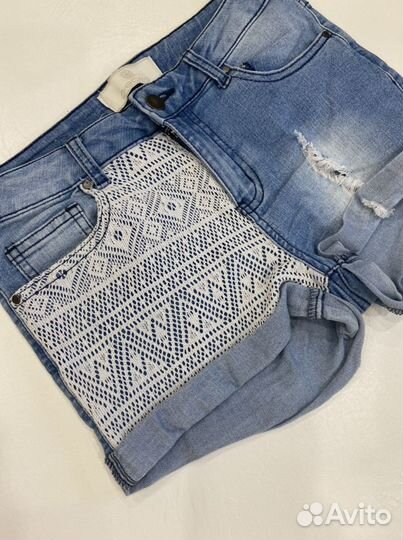 Шорты джинсовые