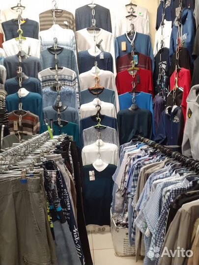 Товарный остаток мужской одежды