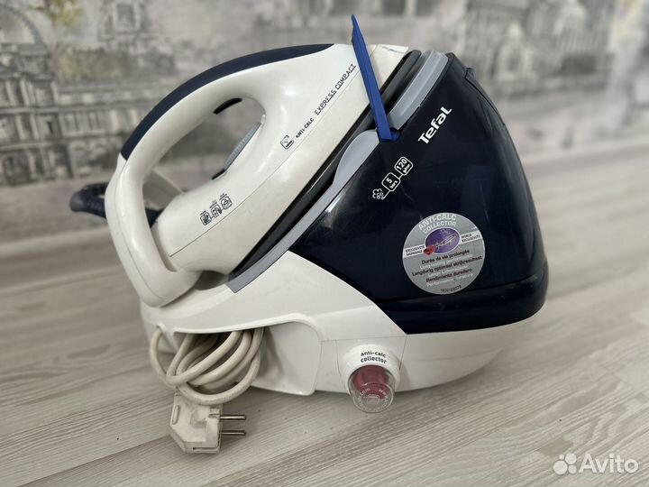 Мощный утюг с парогенератором tefal GV7096