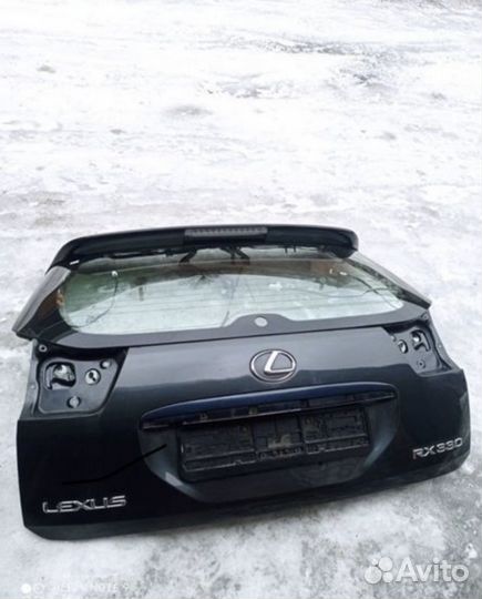 Крышка багажника lexus rx 330