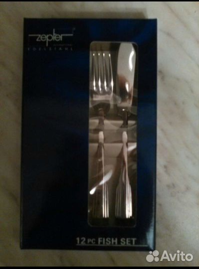 Набор вилки, ножи, цептер