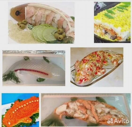 3D Форма для салата, селедки под шубой, шоколада