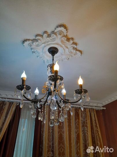 Люстра и бра в комплекте