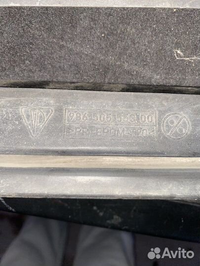 Решетка бампера Porsche boxster