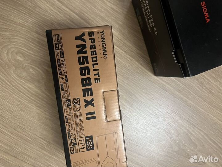 Вспышка yongnuo speedlite 568 ex II