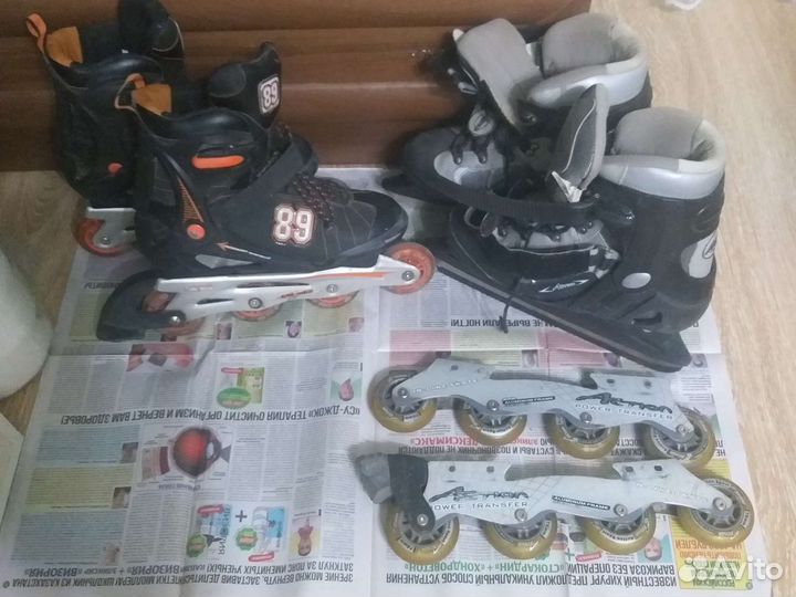 Роликовые коньки детские