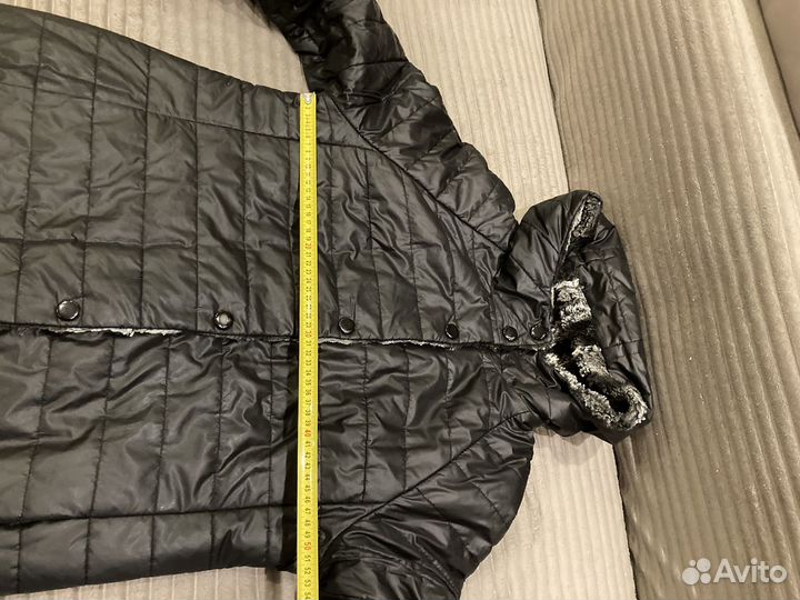 Женская зимняя куртка с натуральным мехом