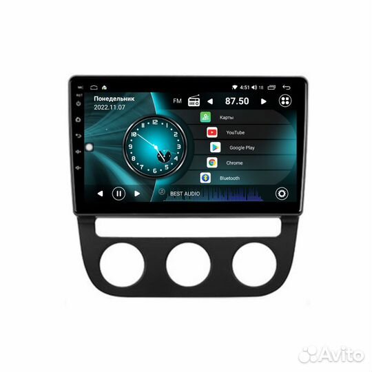 Магнитола Topway Volkswagen Jetta 5 2005 - 2010