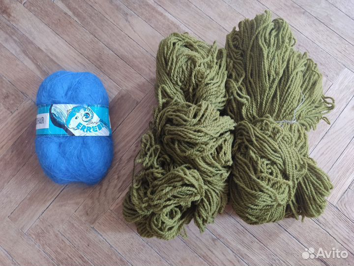 Пряжа для вязания шерсть СССР