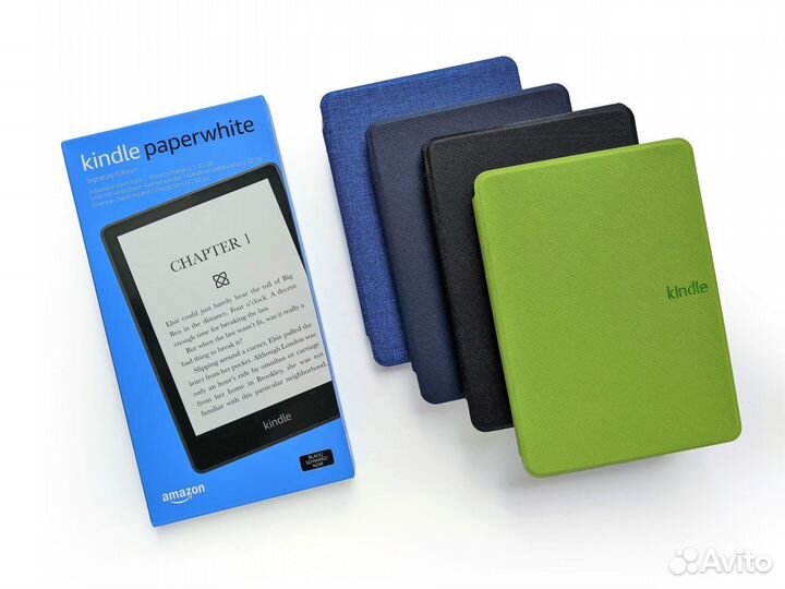 Kindle Paperwhite Signature 5 2021 32GB + чехол