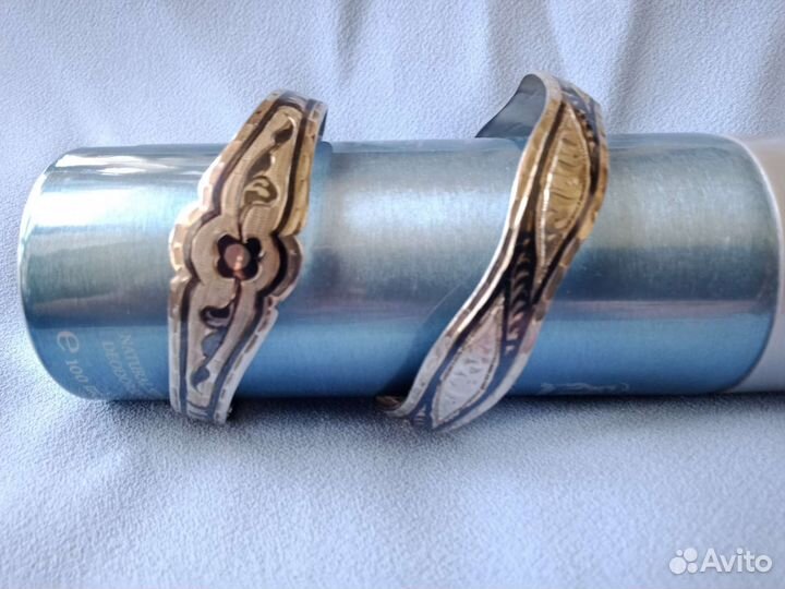 Серебро СССР Серьги браслеты