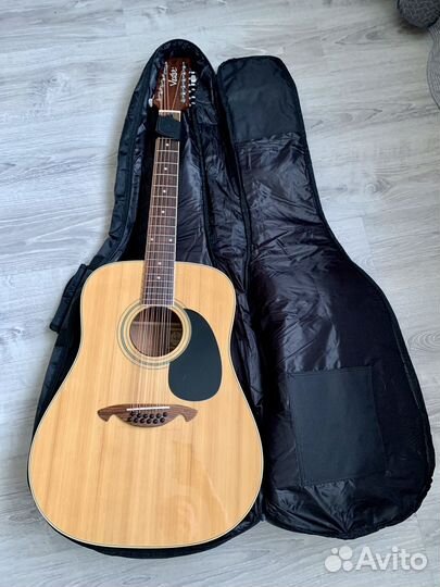 Гитара 12 струнная массив Корея