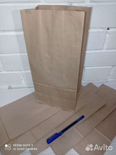 Крафт пакеты 150х95х310