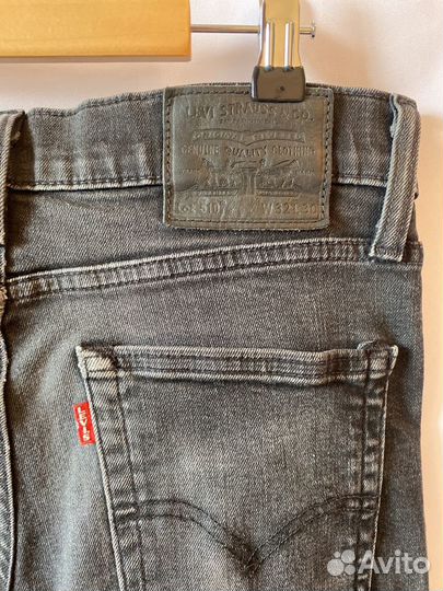 Джинсы levis 510 w32 l30