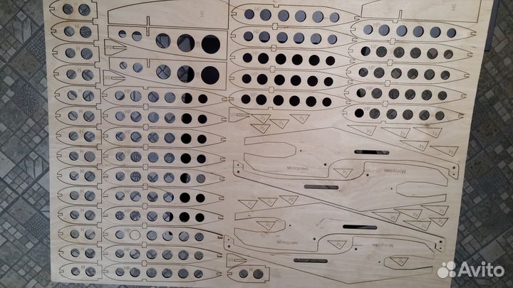 Кордовая пилотажная модель самолёта 