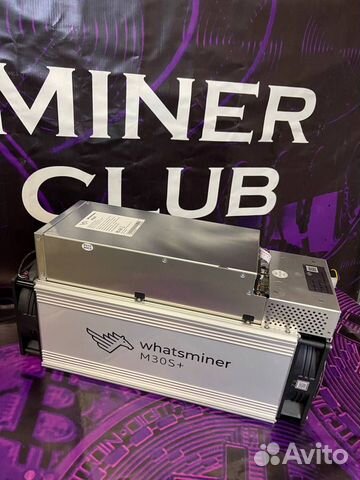 Whatsminer M30S++ 108Th Новый объявление продам