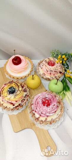 Мыло Пирожное ручной работы