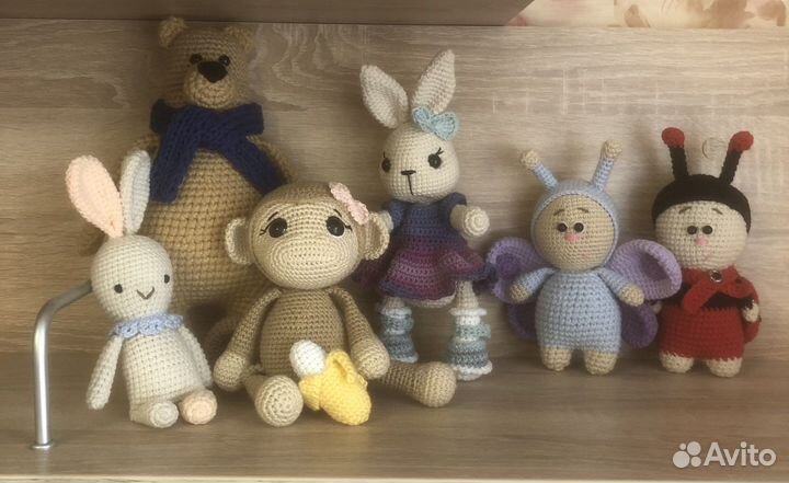 Игрушки вязаные ручная работа