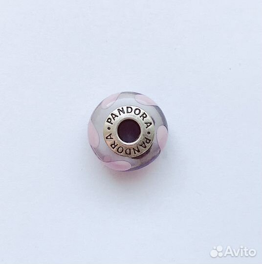 Шарм Pandora муранское стекло
