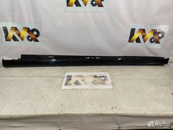 Мерседес ML GL 166 2011- Порог левый 7935