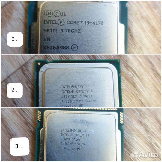 Процессоры Intel Core
