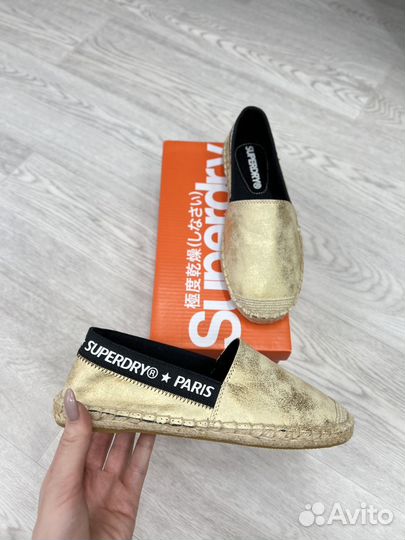 36;37;40 Новые SuperDry Эспадрильи