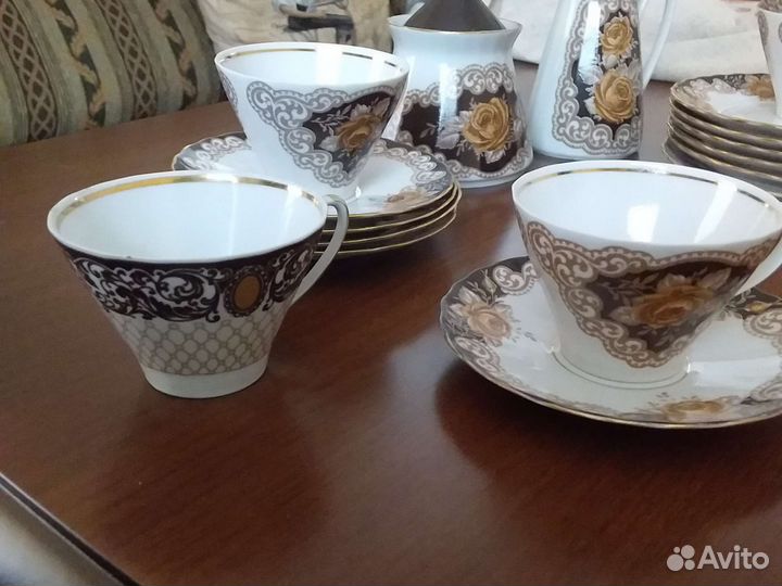 Кофейный сервиз СССР рига