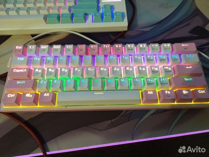 Игровая механическая клавиатура Red dragon K-617R