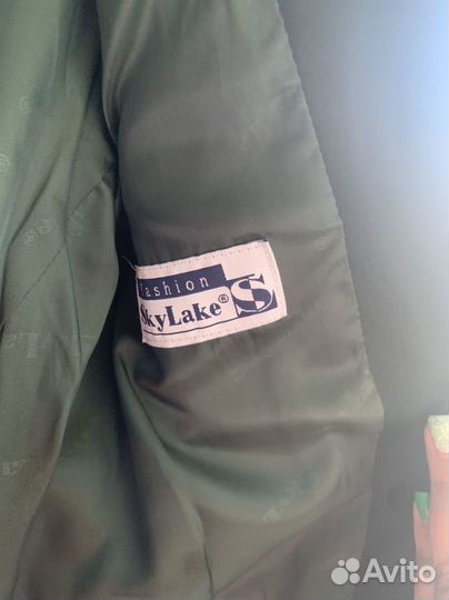 Пиджак школьный для мальчика зеленый