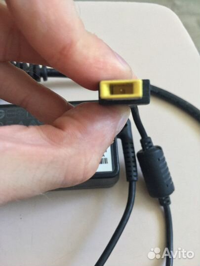 Блок питания для ноутбука lenovo 20v, 3,25a