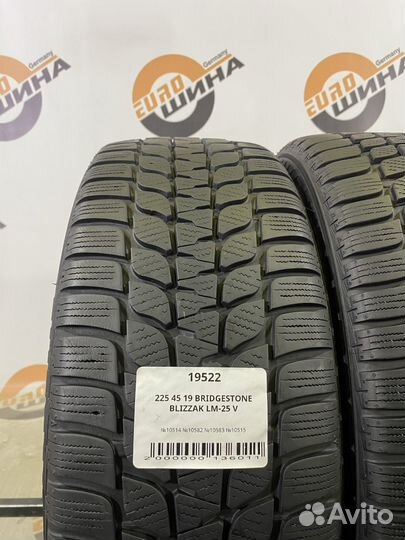 Bridgestone Blizzak LM-25 225/45 R19