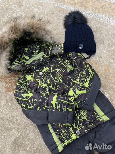 Зимний куртка со штанами