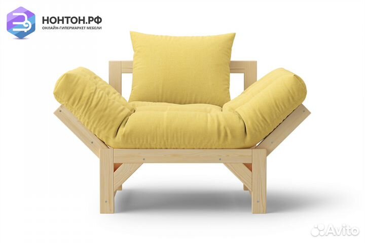 Кресло Амбер желтое
