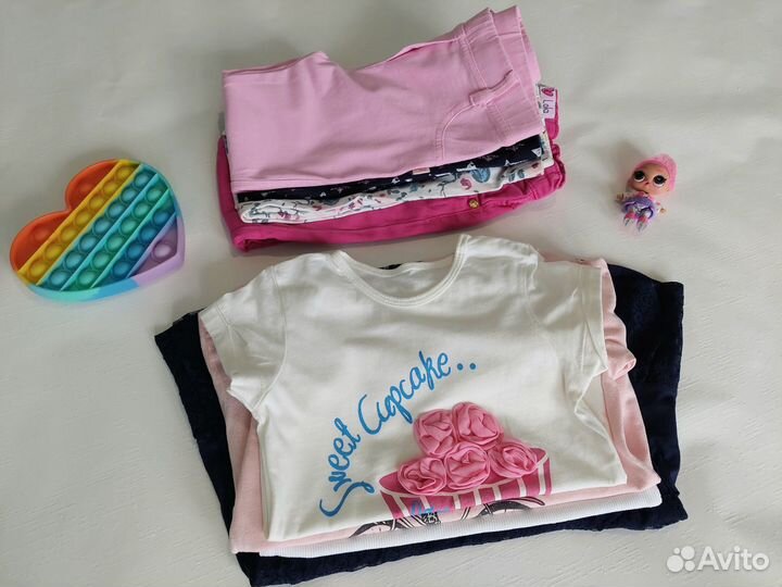 Пакет одежды для девочки 98 104