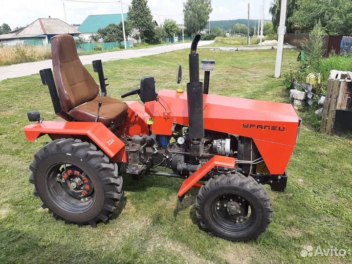 Мини-трактор УРАЛЕЦ 2204, 2021