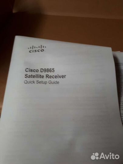Cisco D9865 satellite receiver