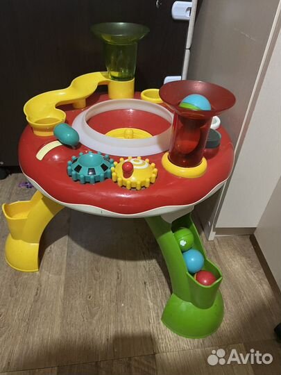 Домик+Развивающий столик центр ELC с шариками
