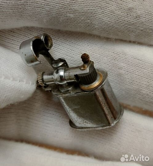 Зажигалка бензиновая старинная, мини