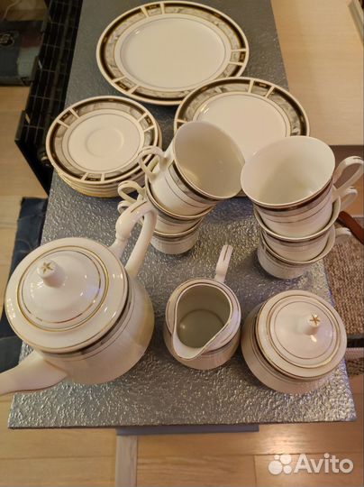 Сервиз чайно-кофейный кнр Great wall ceramic