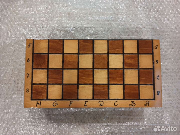 Шахматы, резные, ручная работа