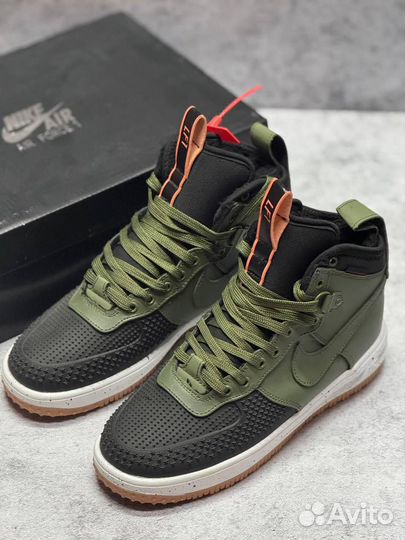 Кроссовки Nike Lunar Forse 1 Duckboot зимние (Арт.34818)