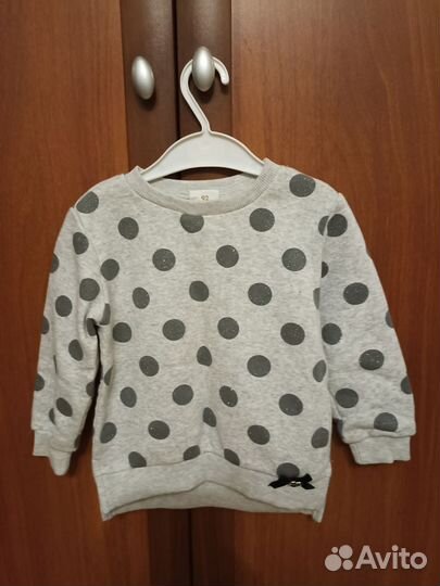 Свитшот для девочки 92