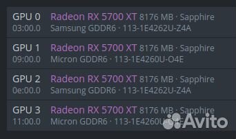 AMD Radeon Sapphire nitro+ RX 5700 8G