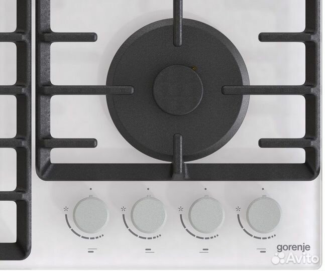 Поверхность газовая Gorenje/стекло/чугун/белый