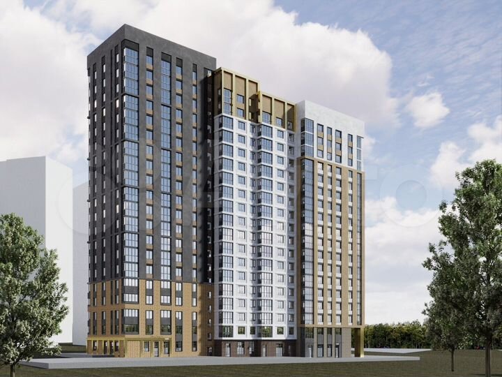 2-к. квартира, 68,8 м², 9/20 эт.