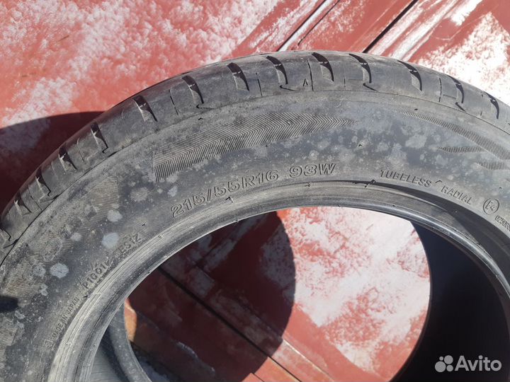 Продам шины Bridgestone 215/55 R 16