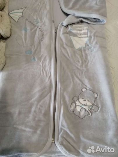 Ковертик для малыша и одеяло в коляску